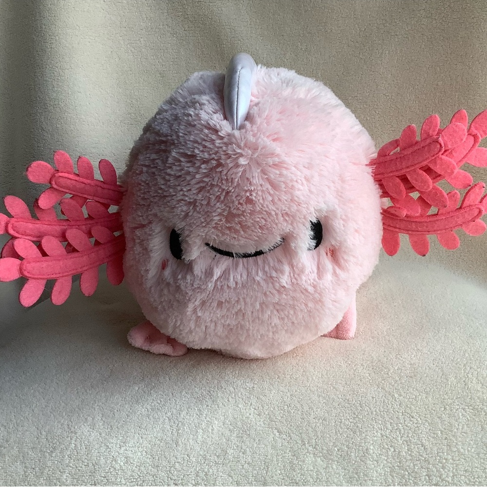 Squishable Mini Baby Cute Pink Axolotl Plush Stuffed Animal Toy